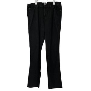 LIBERTY BLUES BLACK STRAIGHT FIT JEANS SIZE 42X40